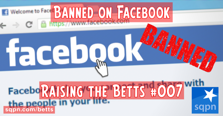 Banned on Facebook