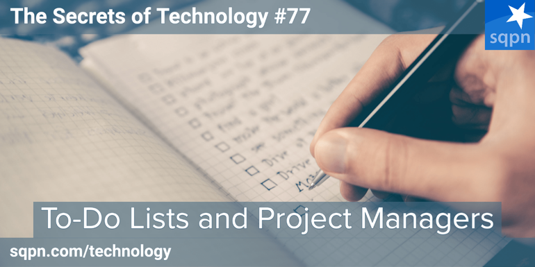 To-Do Lists and Project Managers