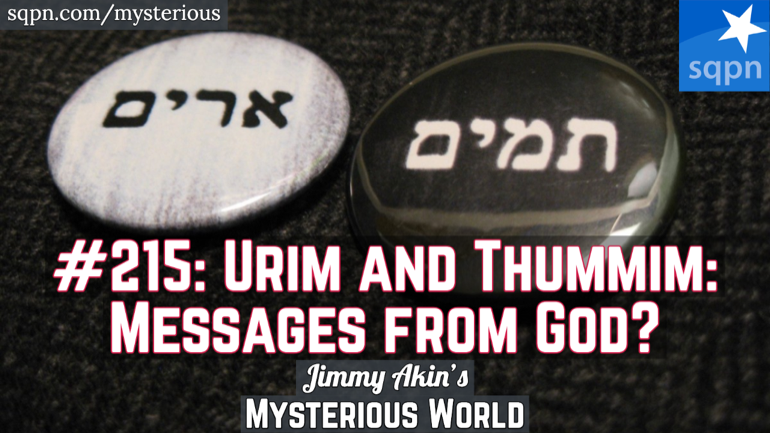 What Were the Urim and Thummim? (Messages from God?)